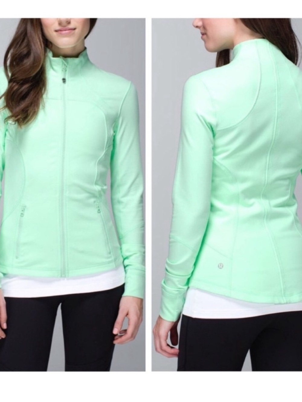 Lululemon mint green forme Jacket